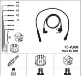Ignition cable kit Volvo 240 1988-93, 740 1981-