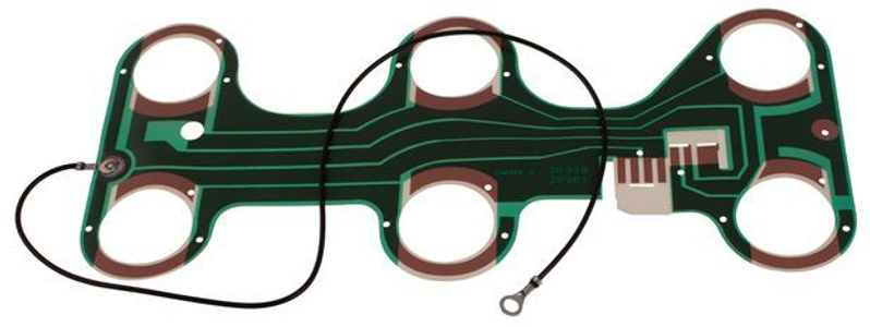 Printed circuit Volvo 242/244 back light LH