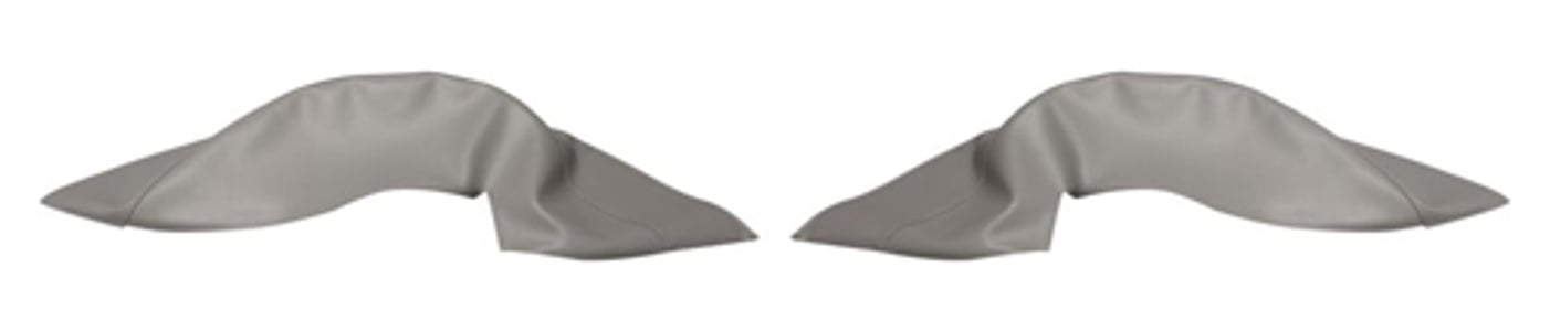 Volvo Amazon wheel house cover Wagon 1962-63 grey
