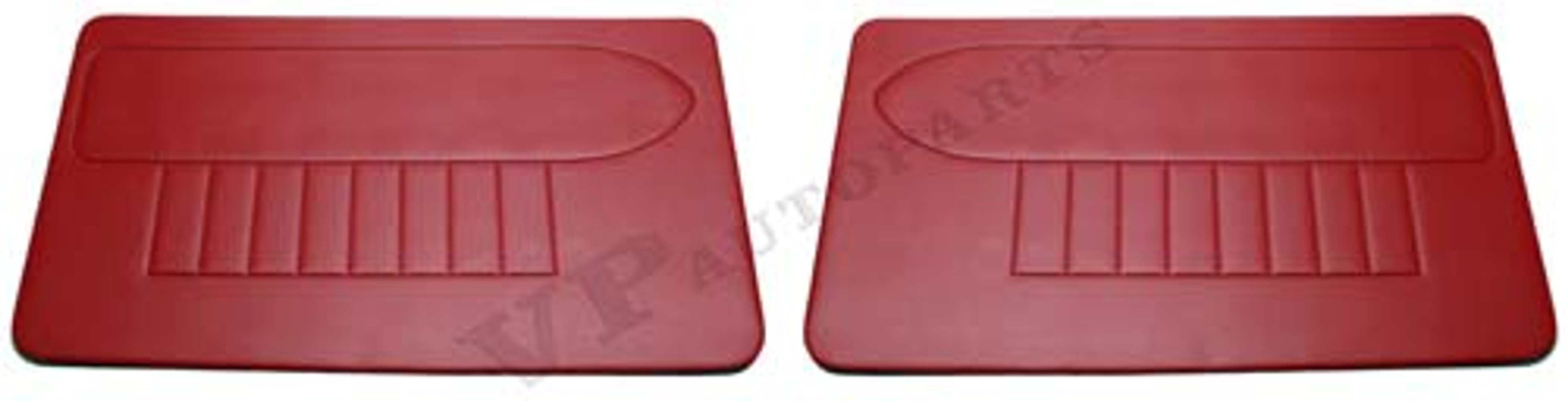 Door panel Volvo PVA 1958-60 red