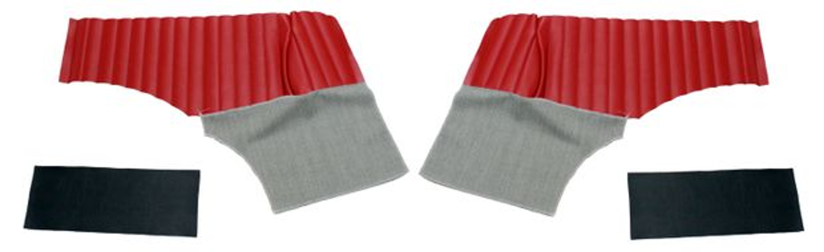 Panel Rear side Volvo PVA 1958-60 red