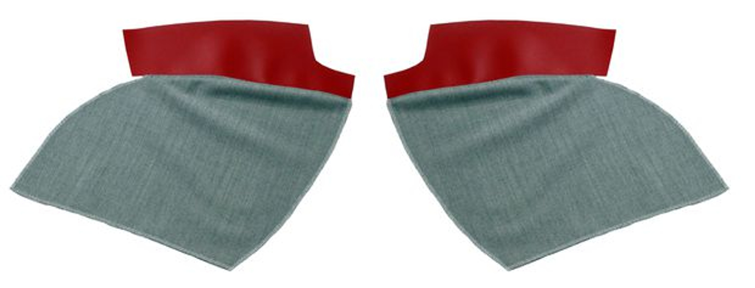 Cover Wheel house Volvo PV 1958-60 red/grey