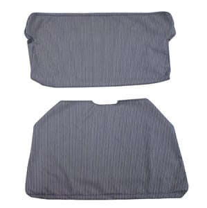 Rear seat Cover Volvo PV 444 1951-55 blue/grey/whit