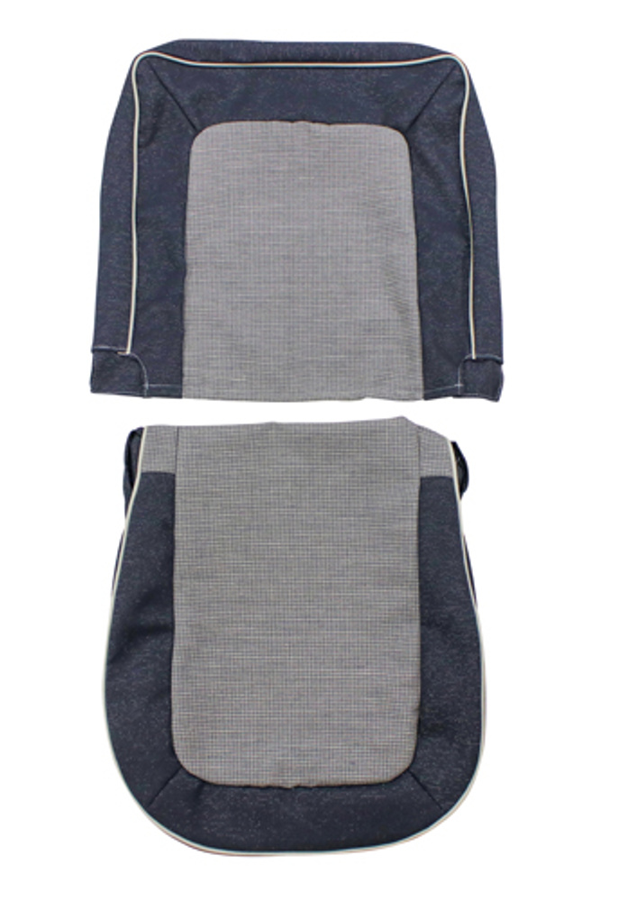 Front seat Cover Volvo PV 444K-L 1956-57 blue/grey