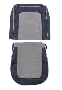 Front seat Cover Volvo PV 444K-L 1956-57 blue/grey