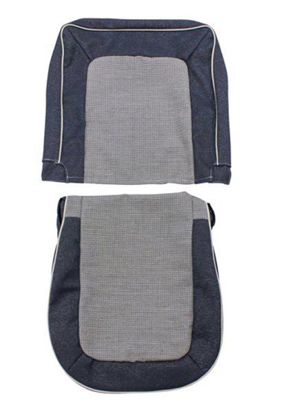 Front seat Cover Volvo PV 444K-L 1956-57 blue/grey