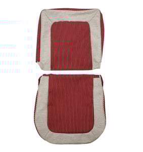 Front seat Cover Volvo 445 1956-57 red/grey