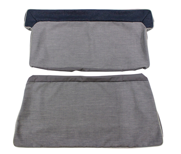 Rear seat Cover Volvo PV 444K-L 1956-57 blue/grey