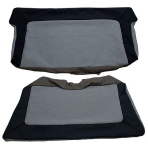 Rear seat Cover Volvo PV 444LS 1957 grey/blue