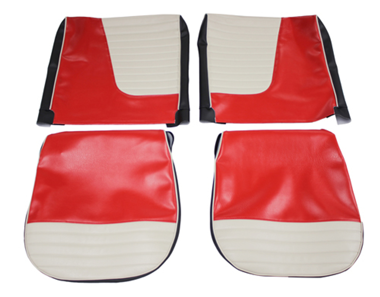 Front seat Cover Volvo PV 444L 1957 US red/beige