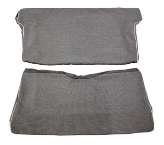 Rear seat Cover Volvo PV 444 1957 grey/black