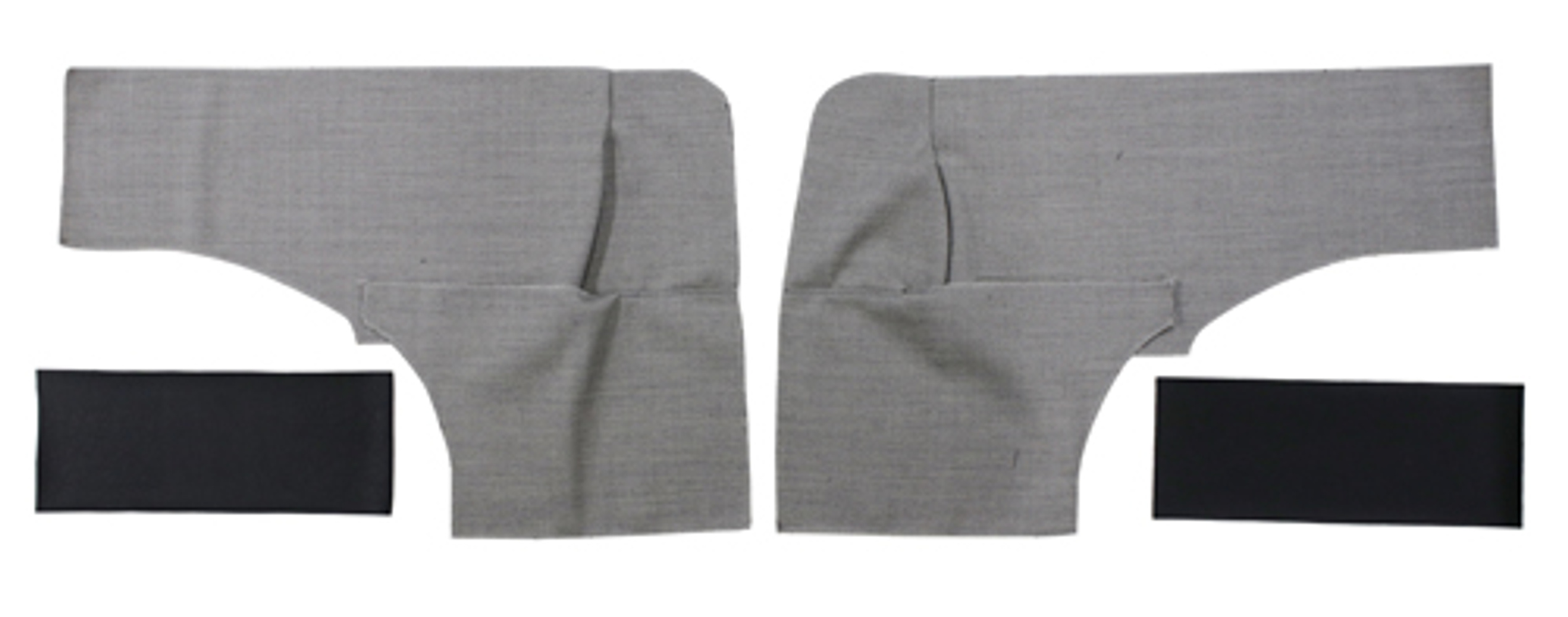 Couverture latérale arrière Volvo PVA 1958-60 Favorit gris/noir
