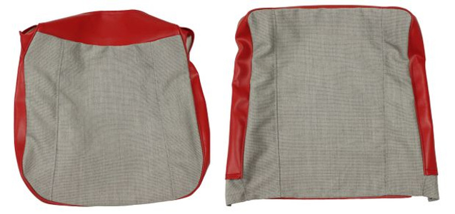 Front seat Cover Volvo PVB Favorit 1960-61 red