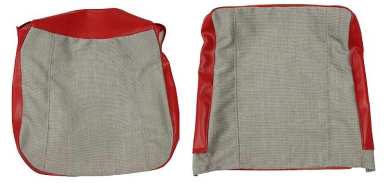 Front seat Cover Volvo PVB Favorit 1960-61 red