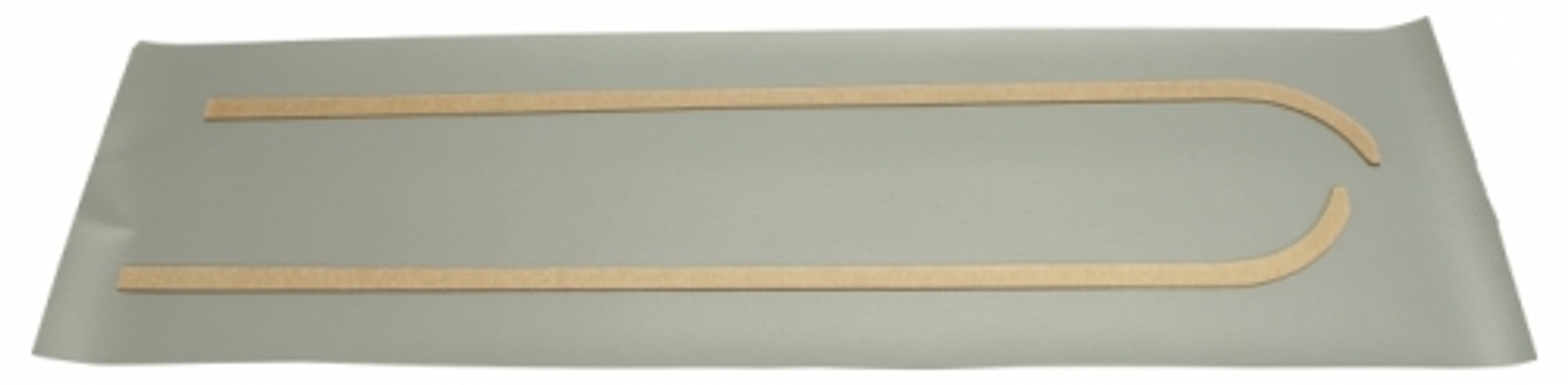B-pillar panel Volvo PV 1961-62 blue