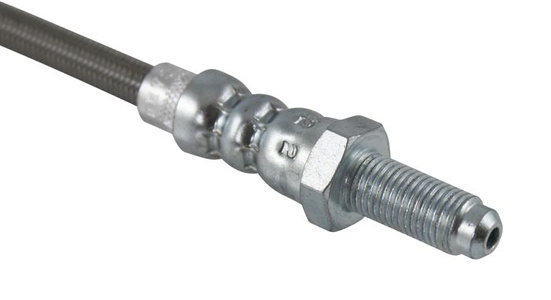 Brake hose Volvo 1800 -68 frt, steel braided