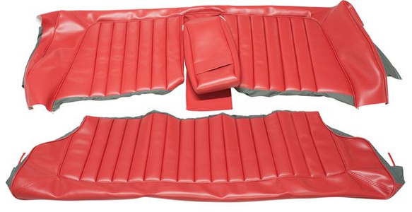 Rear seat Cover Volvo Amazon 1962 US red