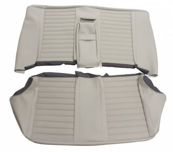 Interior rear seat Volvo Amazon 4D 1965-68 beige