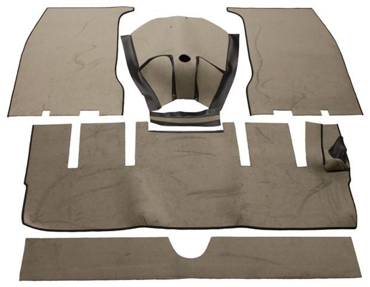 Carpet kit Volvo 1800 greybeige (Right hand drive)