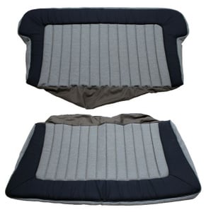 Rear seat Cover Volvo PV 444KS 1956-57 Grey/blue