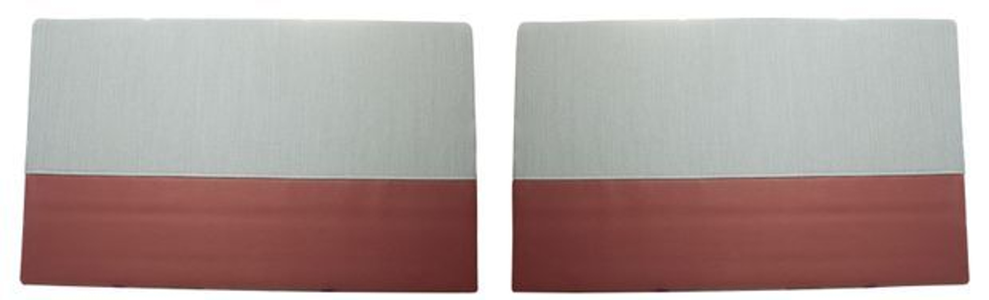 Door panel 445 1957 maroon/grey LH