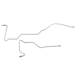 Brake lines rear axle Volvo 122 61-66/1800 63-65 LH/RH Spicer