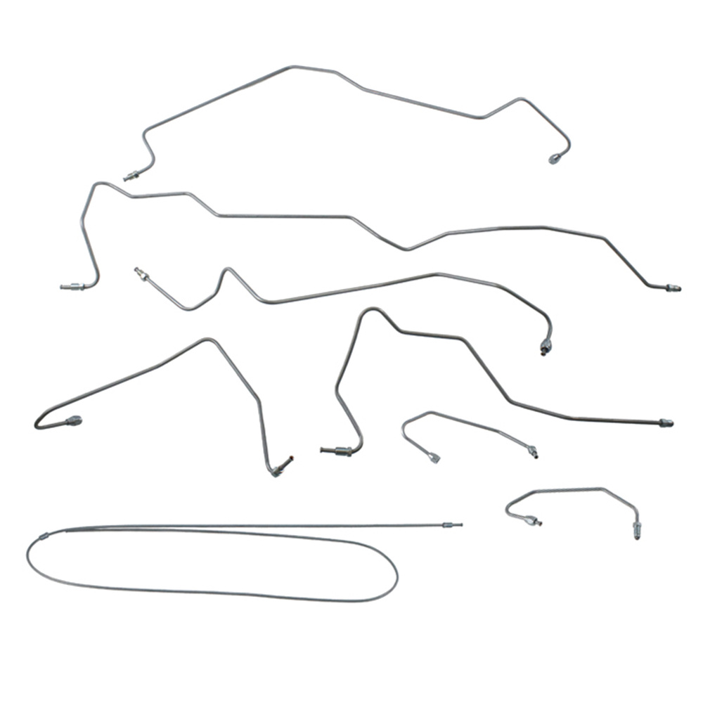 Brake line kit Volvo 122 late 65 w/o P/B Spicer