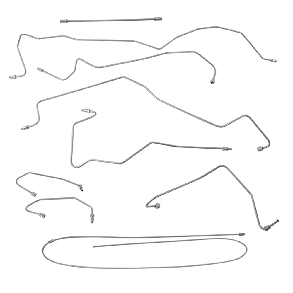 Brake line kit Volvo 122 1966 w/o P/S Spicer