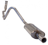 Udstødningssystem Volvo Amazon Wagon 1962-66 2" rustfrit stål