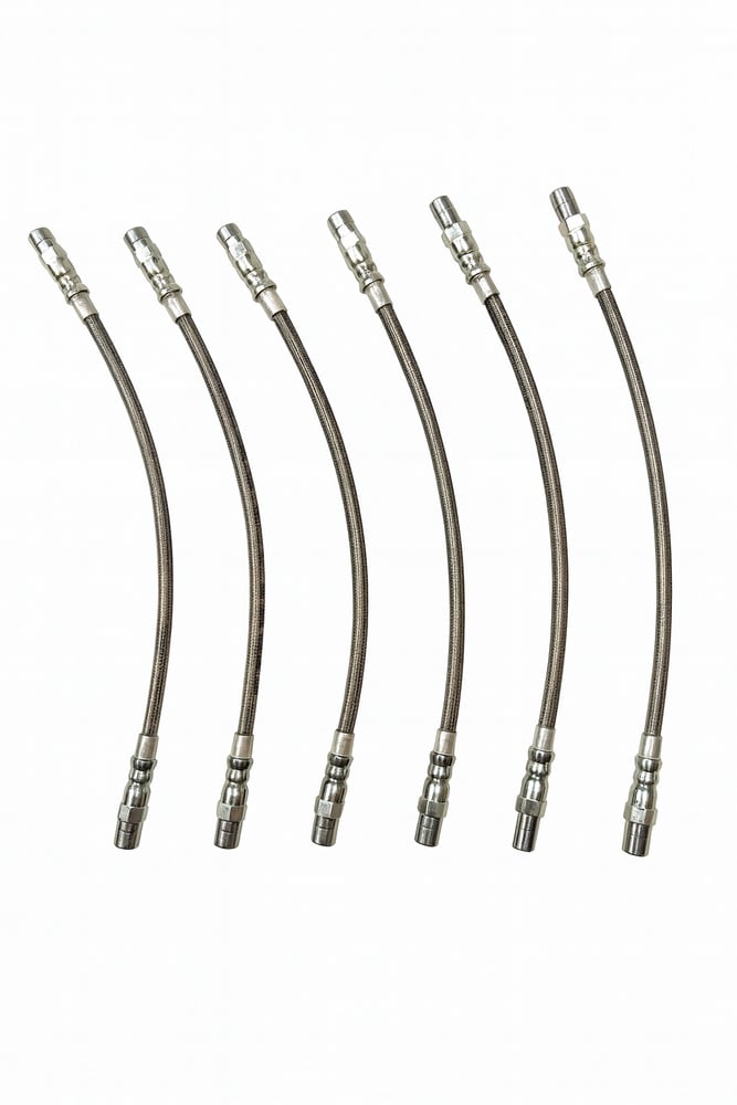 Bromsslangsats Volvo 240 1978–93 metallomspunnen