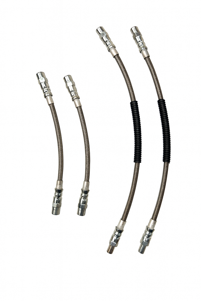 Bremserørssæt 850, S/V/C70 2WD -15" Stålomflettet