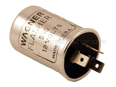 Flasher unit Volvo PV/Duett/Amazon 3-pin 12V
