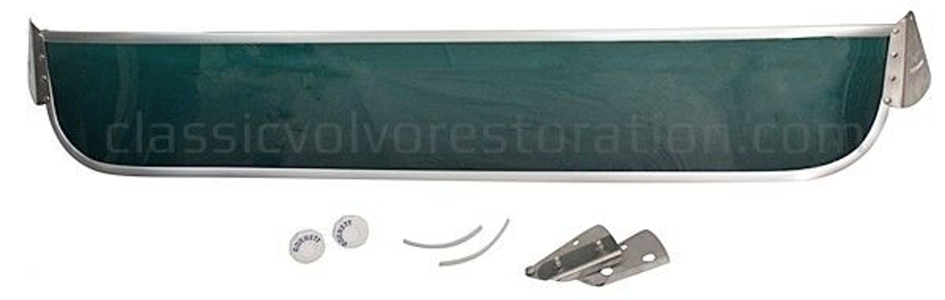 Sun visor Volvo PV 1958-1966 green