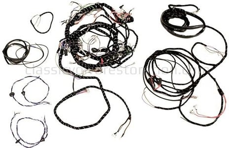 Wiring harness Volvo 1800S ch 25500- USA LHD