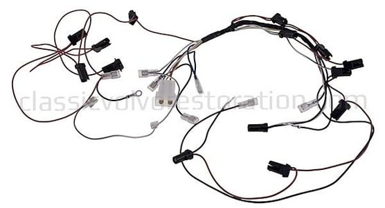 Dash harness E/ES 1970-1972 LHD