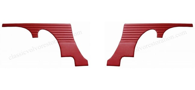Panel Rear side Volvo 1800 1961-62 red