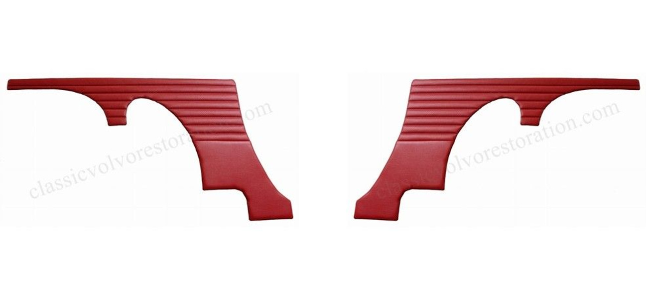Panel Rear side Volvo 1800 1961-62 red
