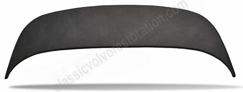 Hat shelf panel Volvo 1800 1961-63 black vinyl
