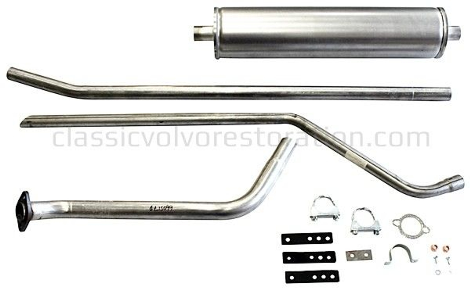 Exhaust system Volvo Duett B16 1957-61