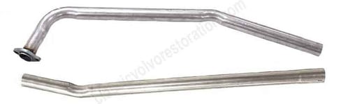 Exhaust pipe Volvo Duett 1961-1966 front part 1