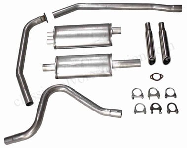 Exhaust system Volvo 1800 1961-1965 SPORT 2" singl