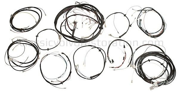 Wiring harness Volvo Amazon 1969-70 Volvo B20