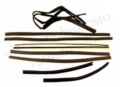 Guide channel kit Volvo Amazon 2 Door 1969-70
