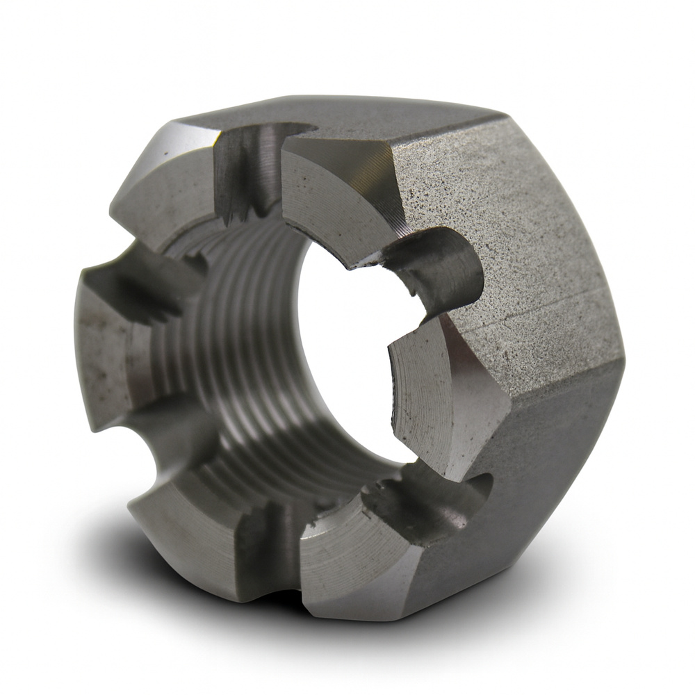 Crown nut rear axle ENV M20-1,5x18