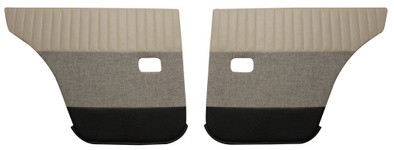 Volvo Amazon door panel 4d 1959-60 beige/grey/black