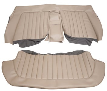 Rear seat Cover Volvo Amazon 4d 1962 US nougat