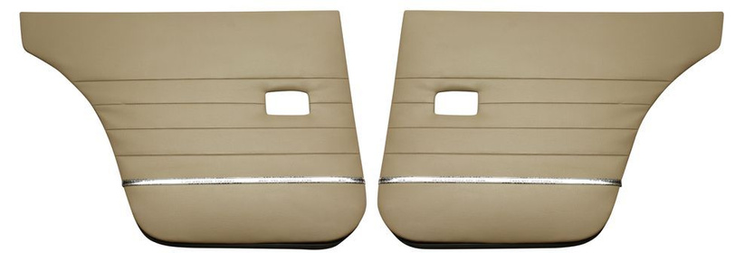 Volvo Amazon door panel 4d/Wagon 1962-63 nougat Rear