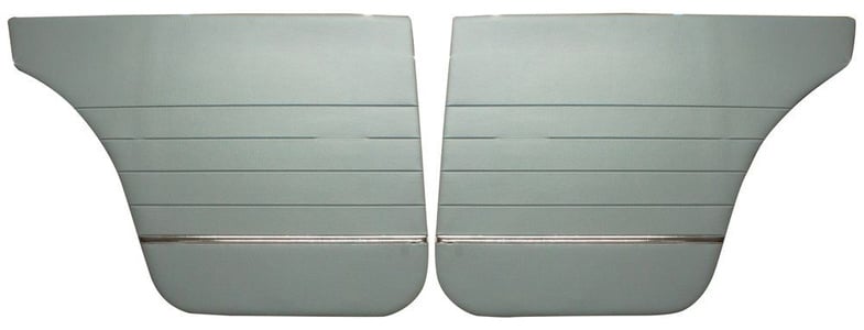 Volvo Amazon door panel 4d 1962-63 light blue Rear