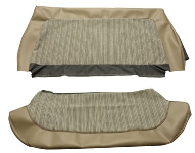 Rear seat Cover Volvo Amazon 4d 1962-63 nougat