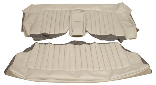 Rear seat Cover Volvo Amazon 2 Door 1963-64 US grey